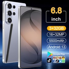 NEW 5G S26 Ultra Unlocked Smartphone 32GB Android 13 Phone Dual SIM Cheap Mobile