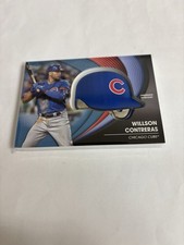 2022 Topps Commemorative Batting Helmet Relic Blue Willson Contreras (BH-WC)