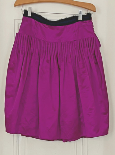 Marc Jacobs, Marc Jacobs Vintage Skirt, Velvet trim, Silk, Sheer Lining, Worn Once, Size 4