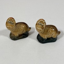 Vintage Wade Whimsies Dinosaurs x 2  Dino The Flintstones