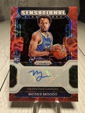 MOSES MOODY | 2021-22 Prizm Sensational Signatures RC Prizm Choice Auto #SS-MMO