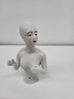 połowa lalki Pin-up nagi Half Doll Pincushion Arms Away Styl Art Deco Styl Art N