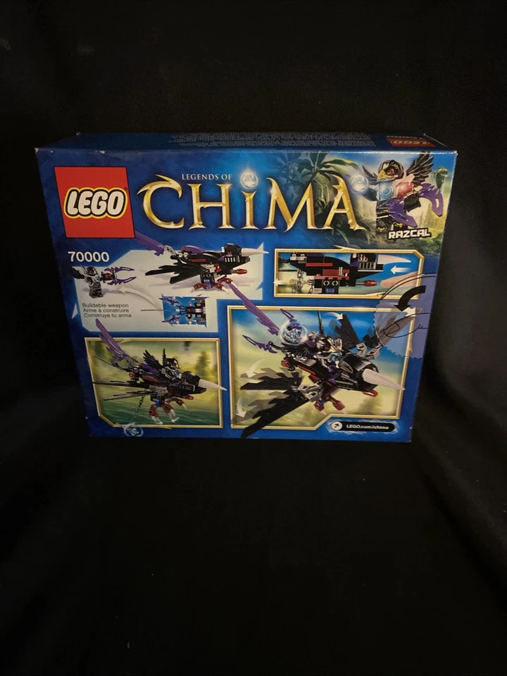 LEGO LEGENDS OF CHIMA: Razcal's Glider (70000) New Sealed - Image 2 of 4