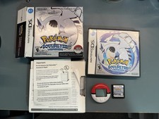 Pokémon SoulSilver Version (CIB with PokéWalker & sleeve, sleeve has damage)