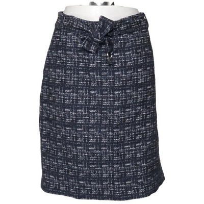 Vanilia, Rock, Größe: 44, Rok tweed check, Blau/Weiß #L0U