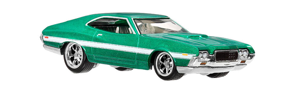 1972 Ford Gran Torino Sport Fast & Furious 2024 in 1:64 Hot Wheels