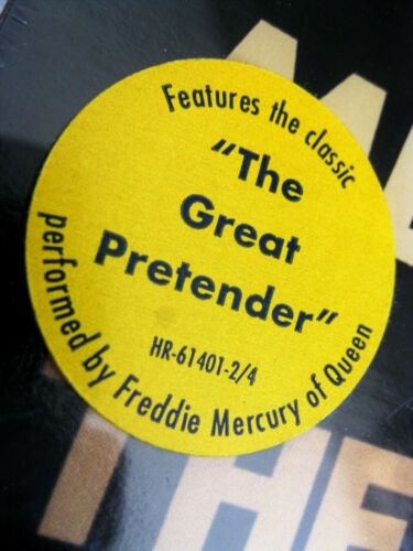 FREDDIE MERCURY SEALED THE GREAT PRETENDER LONGBOX CD QUEEN PROMO HYPE STICKER - Picture 3 of 9