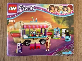 41129 LEGO Friends "Hot Dog Van" from 2016, Complete with Instructions + Box/Original Box