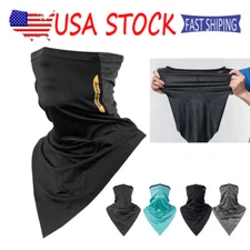 Balaclava Face Mask Cooling Neck Gaiter Sun Shield Bandana UV Headband Scarf USA