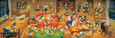 Jigsaw Puzzle Disney Donald's dream world 456 pieces Tenyo DG-456