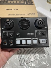 Tascam US-42B Black MiniStudio Creator USB Podcasting Recording Audio Interface