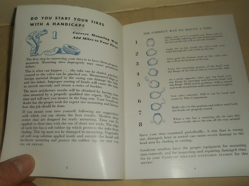 GOODYEAR Tire Life Extension Service Stations Information Booklet 34 pg. c.1930 - Picture 7 of 12