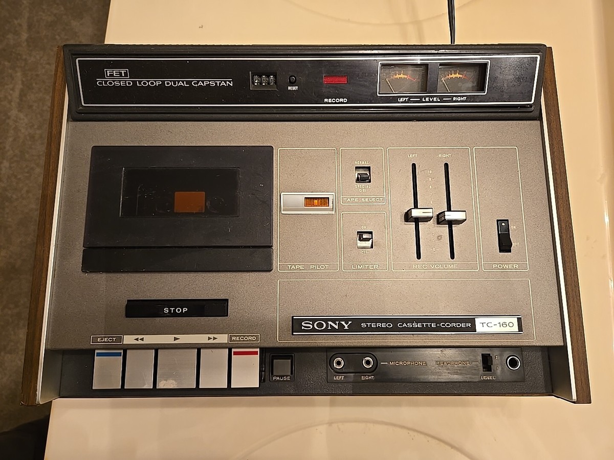 SONY CLOSED LOOP DUAL CAPSTAN テープレコーダー SONY CLOSED LOOP DUAL CAPSTAN テープレコーダー