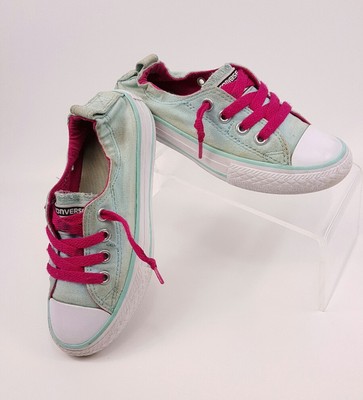 pink and green chucks