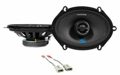 Alpine S-S57 5x7'' Front Factory Speaker Replacement Kit For 1993-1997 Mazda MX6