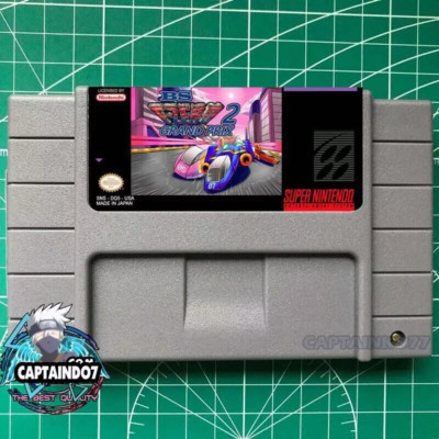 BSF-Zero2 Grand Prix SNES Cartridge USA Console Version
