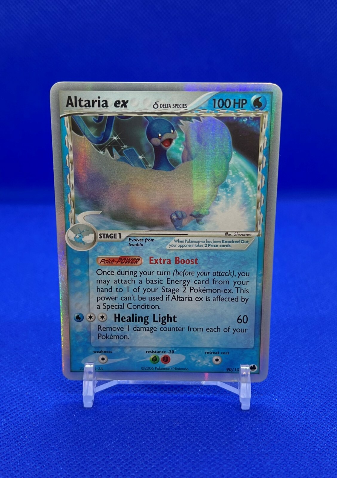 Pokemon Card - Altaria EX 90/101 - EX Dragon Frontiers - Holo