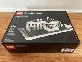 LEGO ARCHITECTURE: The White House (21006) COMPLETE (READ DESCRIPTION!)