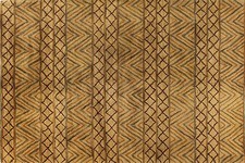 Bashian Chelsea Diamond Edge Wool Pile Area Rug RUNNER  Mocha 2'6" X 8'