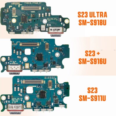 OEM USB Charging Port Board Dock Connector For Samsung Galaxy S23 S23+ S23 Ultra