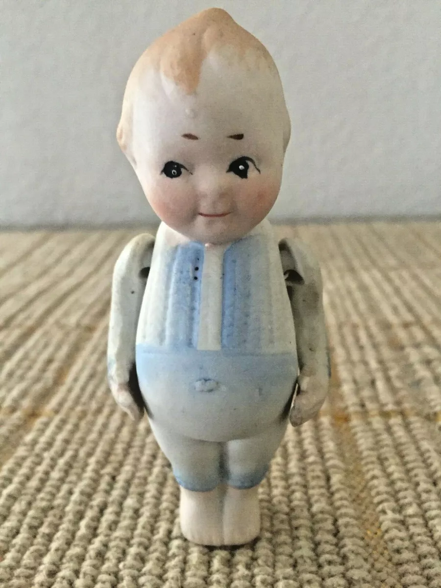 Antique 4 NIPPON Baby Bud All Bisque Doll