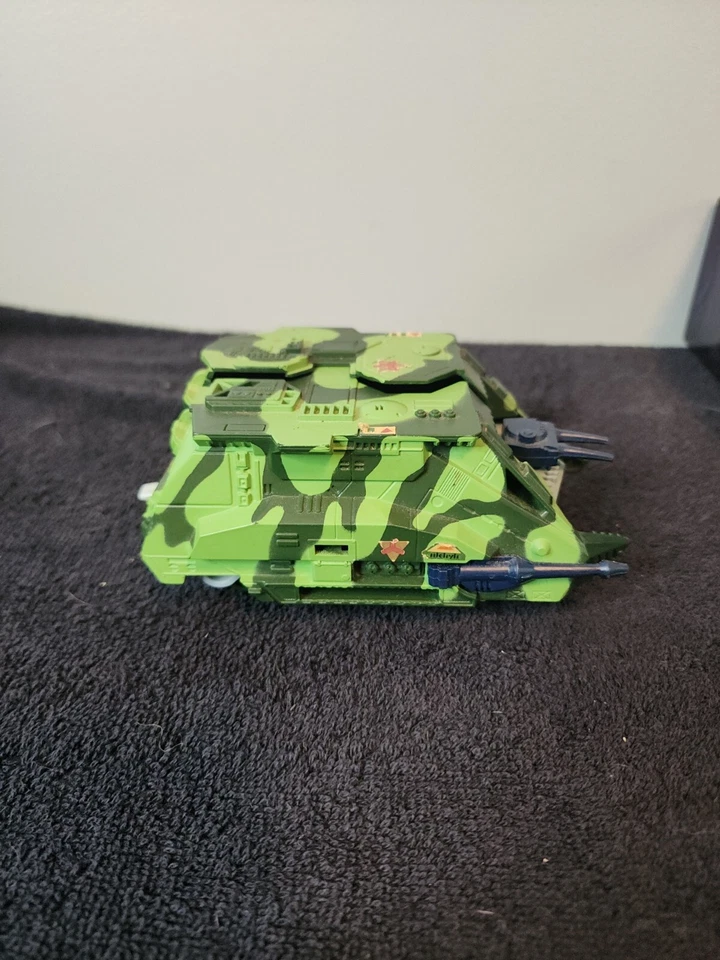 Мобильная бронированная вертолетная площадка Kenner Megaforce Crossbolt Triax 1989 - Изображение 4 из 4