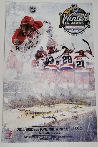 2011 NHL WINTER CLASSIC SGA poster ALEXANDER OVECH Washington Capitals - Picture 1 of 2