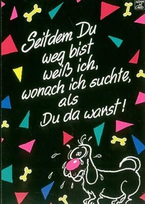 Saying postcard · since you left I know...
