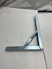 Knape Vogt Folding Adjustable Angle Steel Shelf Bracket 206-ZC-16 Inch 406mm