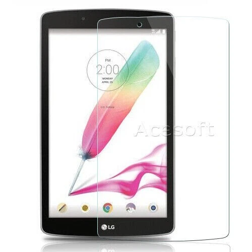For Full LG G Pad F 8.0 V496 Tablet HD Premium Tempered Glass Screen Protector - Image 2 of 2