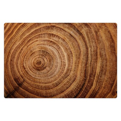 Teppich 60x90 cm Vinylmatte Bodenmatte Dekoration Holz Stamm