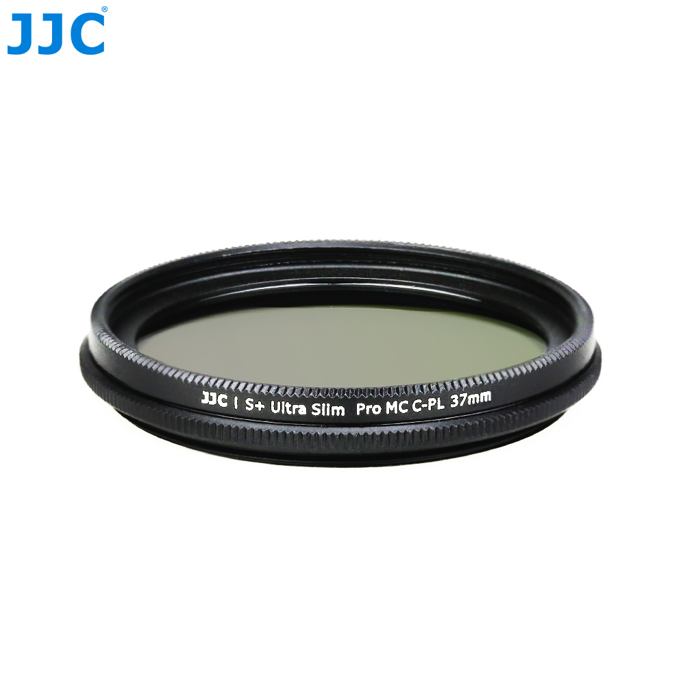 JJC Ultra Slim MC A+ CPL 37mm Polarisationsfilter – 2 Mm Dick, 99,8% Polarisationsrate, 6-fach Vergütet