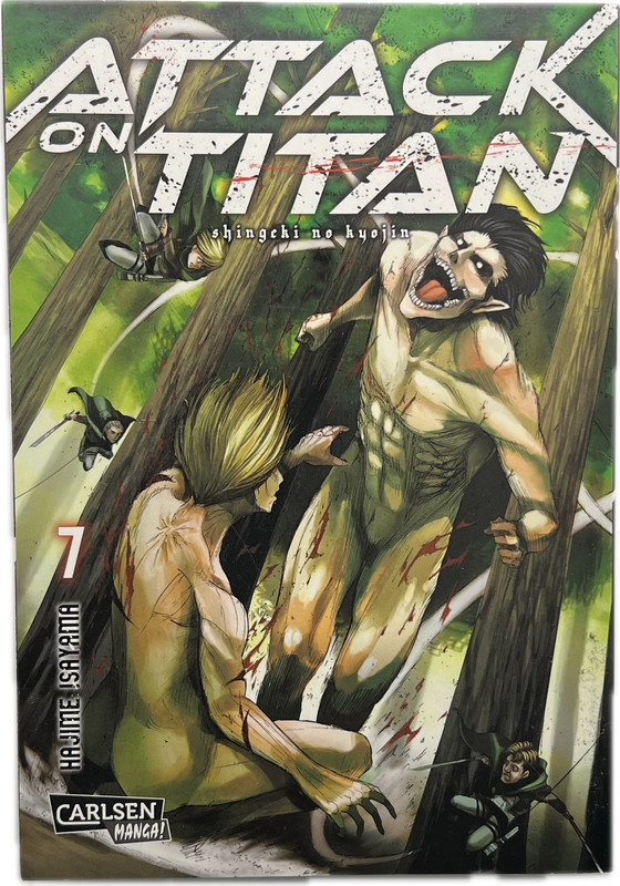 Attack on Titan 07 Manga German