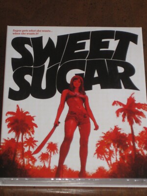 SWEET SUGAR w/LIMITED EDITION SLIPCOVER (1972) (Blu-Ray) VINEGAR SYNDROME: NEW!!