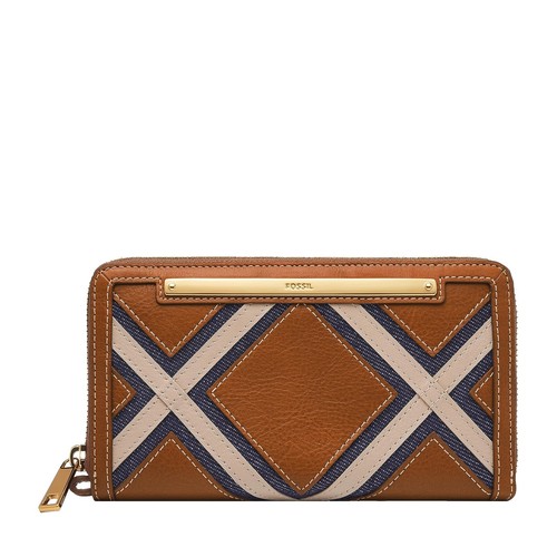 Fossil Fiona Tab Clutch Wallet Women's FOSSIL Fiona Tab Clutch