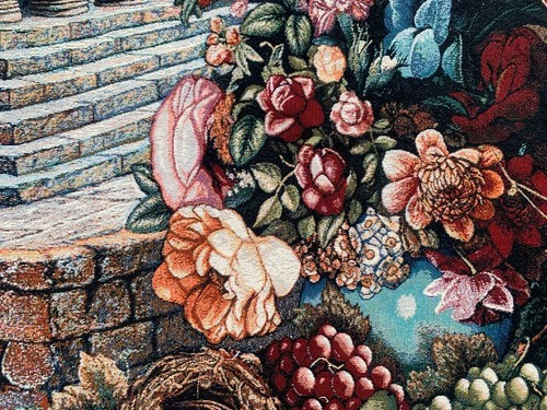 3x4 ft Vintage French Colorful Tapestry Wall Hanging Bedroom Traditional Décor - Picture 5 of 12