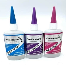 BSI BOB SMITH INDUSTRIES 3 PACK 103 108 113 THIN MED THICK CA GLUE SUPER