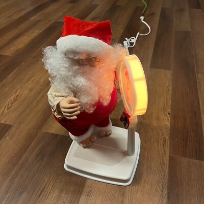Telco Animated Santa Claus THE WEIGH IN Scale Motionettes (please