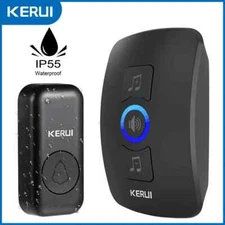 Wireless Doorbell Waterproof OutDoor Smart Door Bell Welcome Melodies Chime Kit