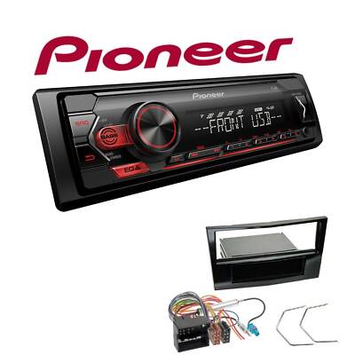 Pioneer 1-DIN Autoradio USB AUX Android für Opel Astra H Twin Top piano black