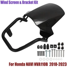 For HONDA Windscreen Windshield w/ Bracket Kit NAVI NVA110B 110 2017-2023  2022