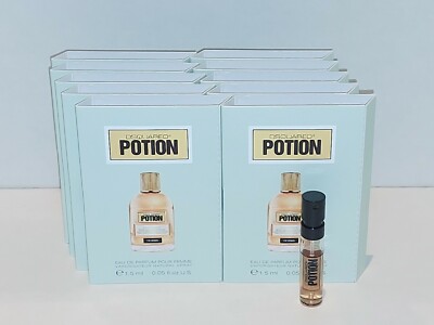 Dsquared 2 Potion for Woman 15 ml Eau de Parfum Spray Pour Femme ( 10 x 1,5 ml )