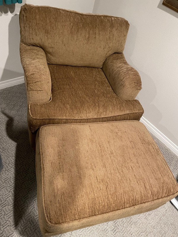 Lazy Chair and Ottoman