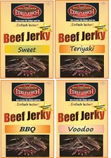 2Kg Biltong Carne Secca MEGA Confezione Assaggio 4 Varietà Beef Jerky al Pezzo/Stix