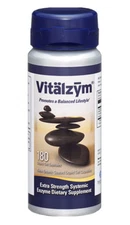 Vitalzym Extra Strength Systemic Enzymes 180 Liquid Gel Caps - World Nutrition
