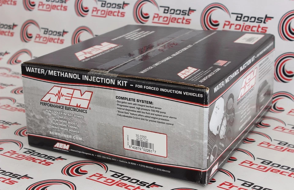 Kit de inyección de entrada múltiple de agua/metanol AEM V3 con tanque de 1,15 galones 30-3350 Foto 2 de 4
