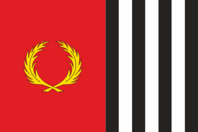 Fahne Flagge San Quirico de Besora Spanien 80 x 120 cm Bootsflagge Premium