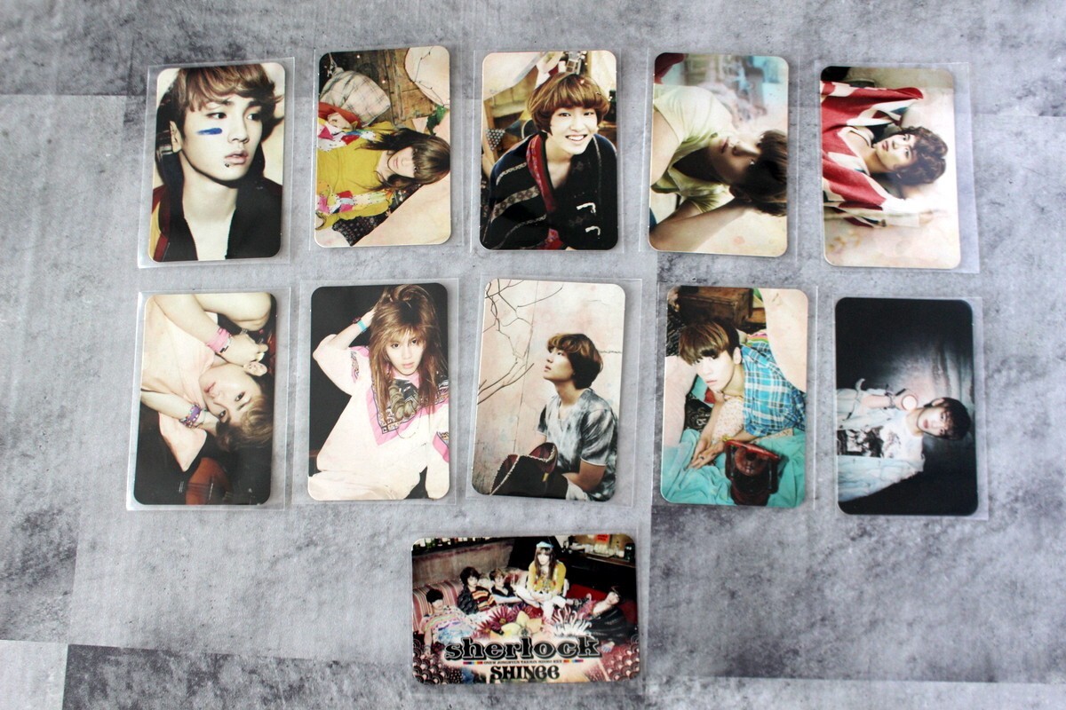 FULL SET x11 SHINee Sherlock Photocard Japan Single Limited FULL SET x11 SHINee Sherlock Photocard Japan Single Limited