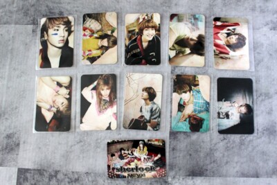 FULL SET x11 SHINee Sherlock Photocard Japan Single Limited FULL SET x11 SHINee Sherlock Photocard Japan Single Limited