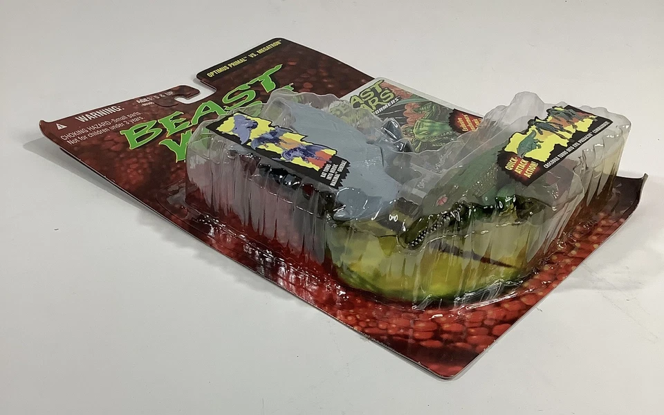 KENNER 90s Transformers Beast Wars Optimus Primal VS Megatron Action Figure Toy - Image 2 of 4